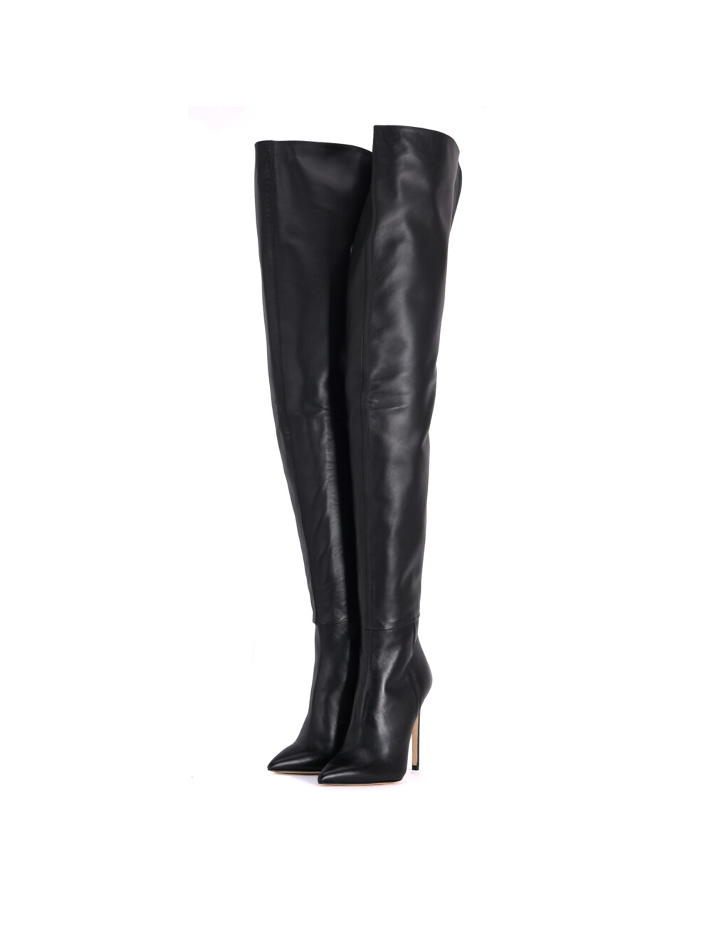 Sanctum Shoes High Italian crotch boots VESTA with stiletto heels in genuine leather