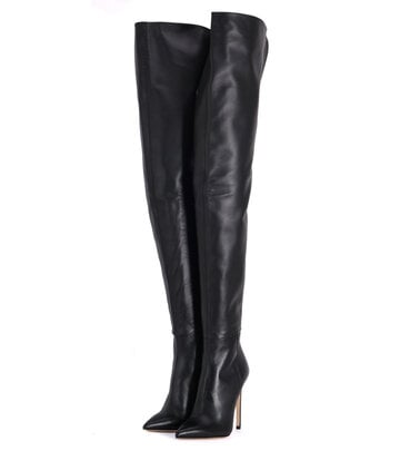 Sanctum High Italian crotch boots VESTA with stiletto heels in genuine leather