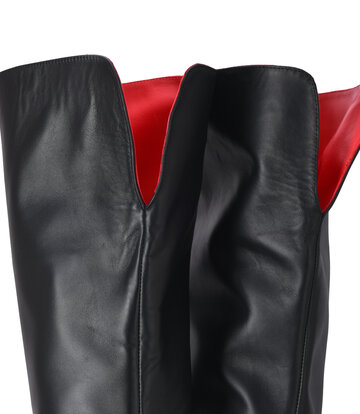 Sanctum Shoes High Italian crotch boots VESTA with stiletto heels in genuine leather