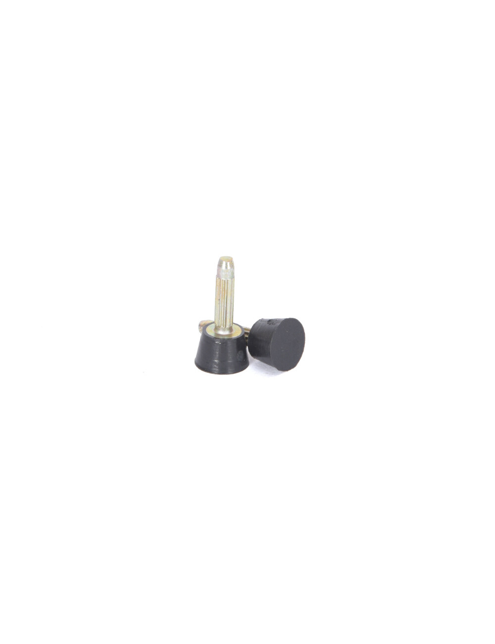 Sanctum Sanctum Shoes RONDE ZWARTE PLASTIC HAKTIPS