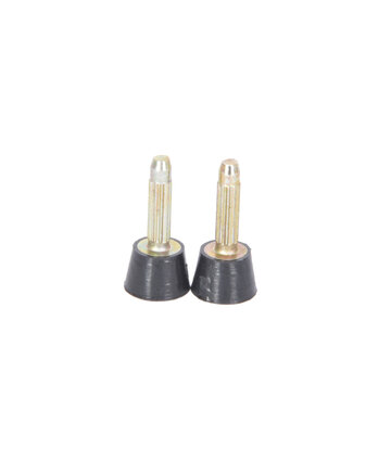 Sanctum Sanctum Shoes RONDE ZWARTE PLASTIC HAKTIPS