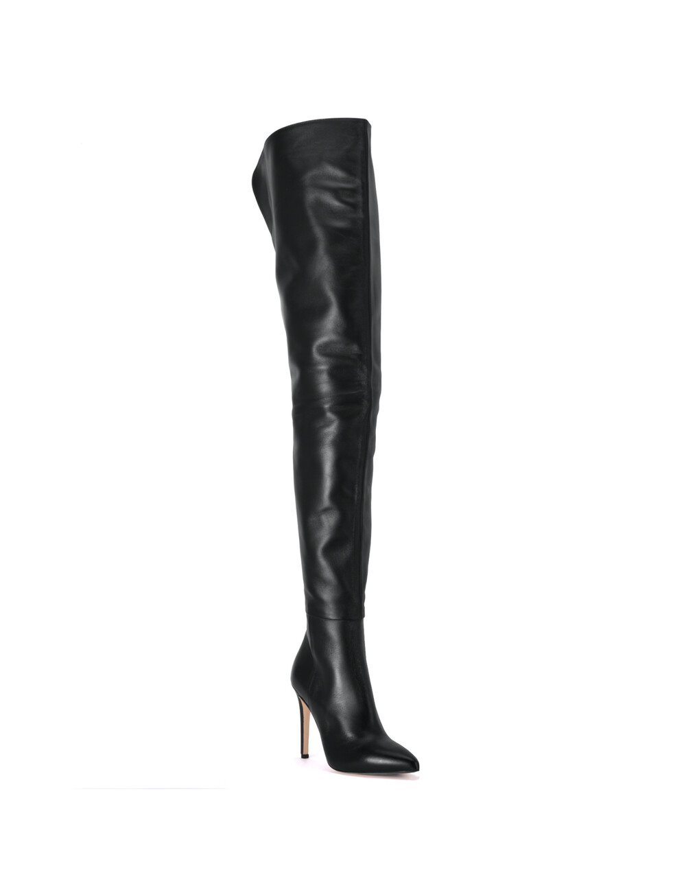 Sanctum High Italian crotch boots VESTA with 10cm stiletto heels in genuine leather