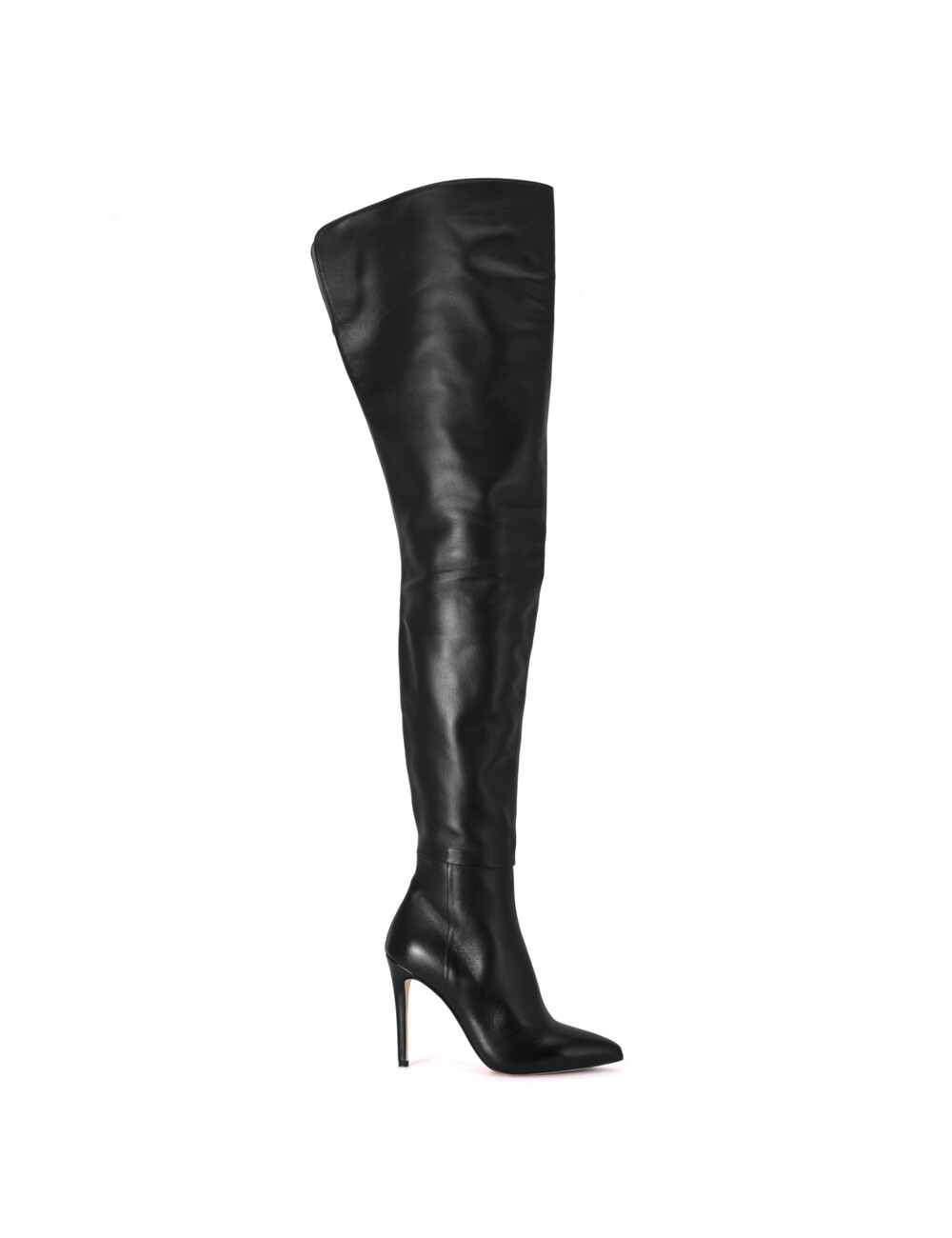 Sanctum Shoes Extra hoge Italiaanse lieslaarzen VESTA met 10cm naaldhakken in echt leer
