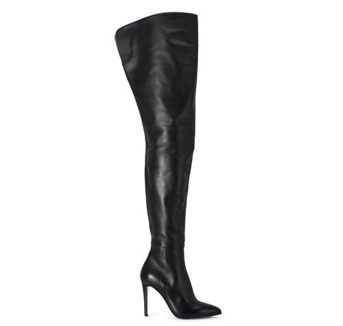 Sanctum Shoes VESTA-10 CROTCH BOOTS BLACK NAPPA
