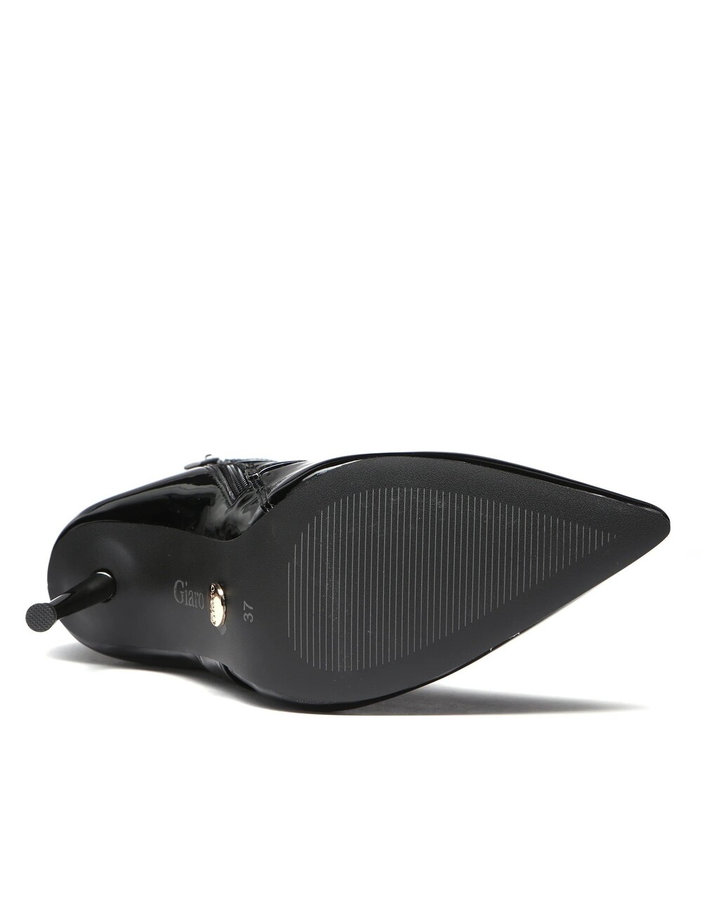 Giaro Giaro LESSORA BLACK SHINY ANKLE BOOTS