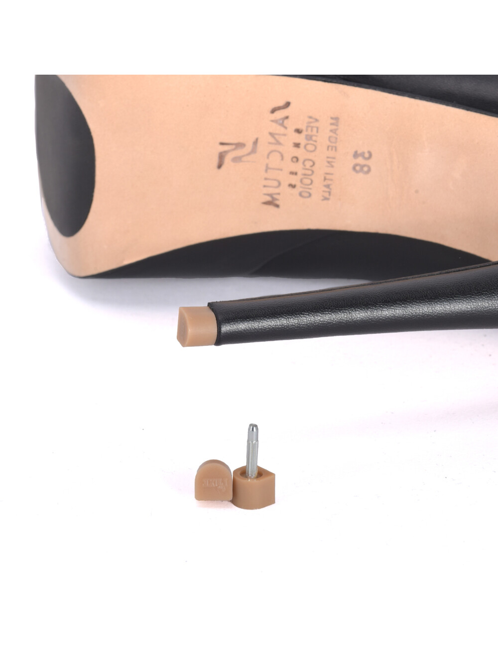 | Sanctum Shoes KUNSTSTOFF-ABSATZSPITZEN KARAMELFARBEN