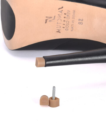 | Sanctum Shoes PLASTIC HEELTIPS  CARAMEL COLOUR