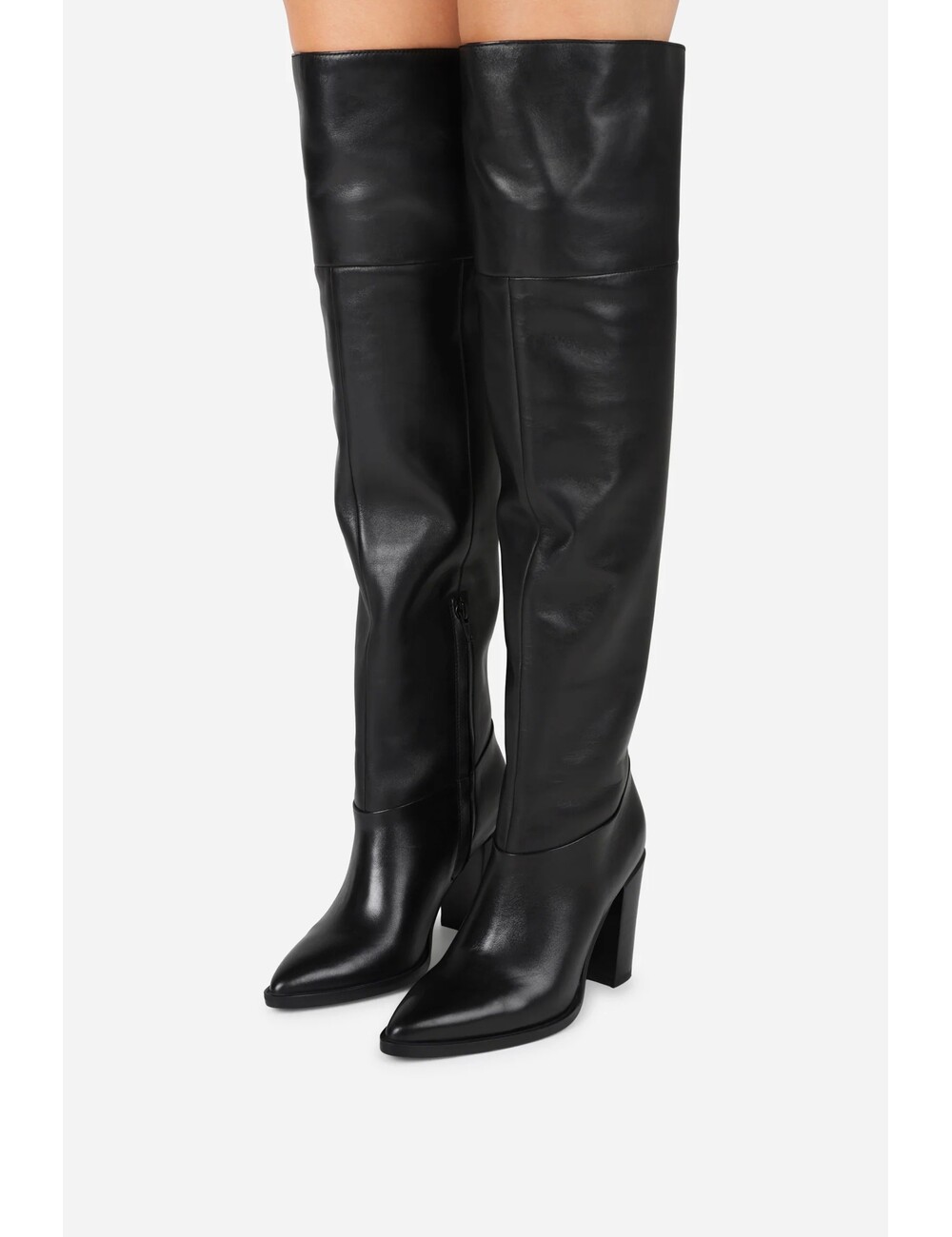 BRONX Shoes BRONX NEW- AMERICANA OVERKNEE BOOTS BLACK