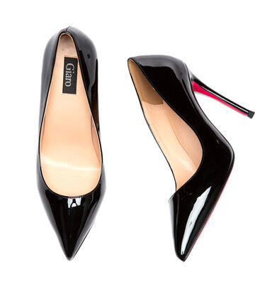 Giaro Giaro TAYA-10 ZWART GLANZENDE PUMPS