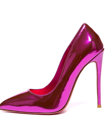 Giaro Giaro TAYA FUCHSIA METALLIC PUMPS