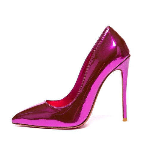 Giaro TAYA FUCHSIA METALLIC PUMPS