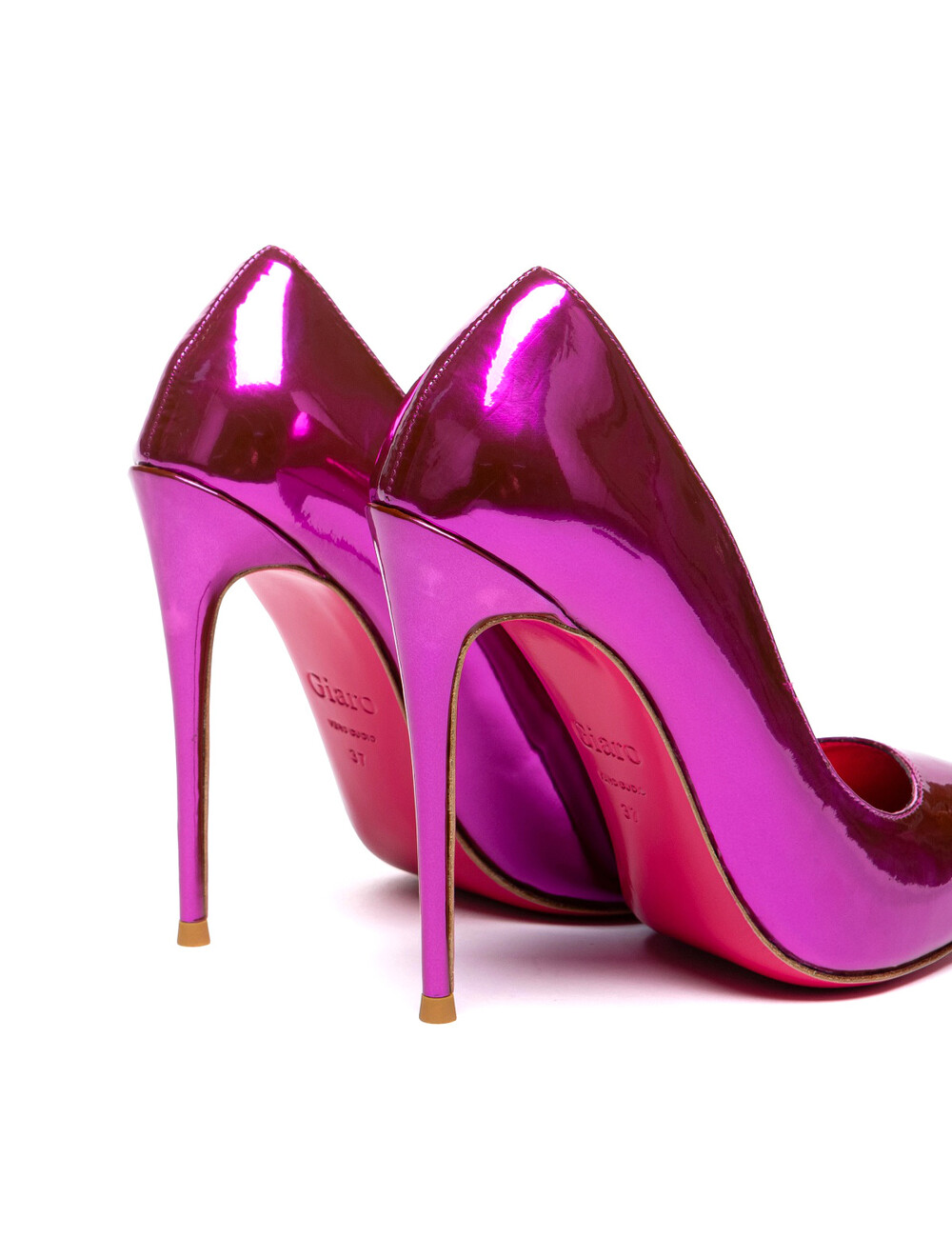 Giaro Giaro TAYA FUCHSIA METALLIC PUMPS