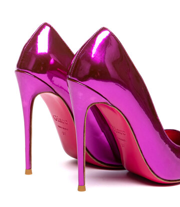 Giaro Giaro TAYA FUCHSIA METALLIC PUMPS