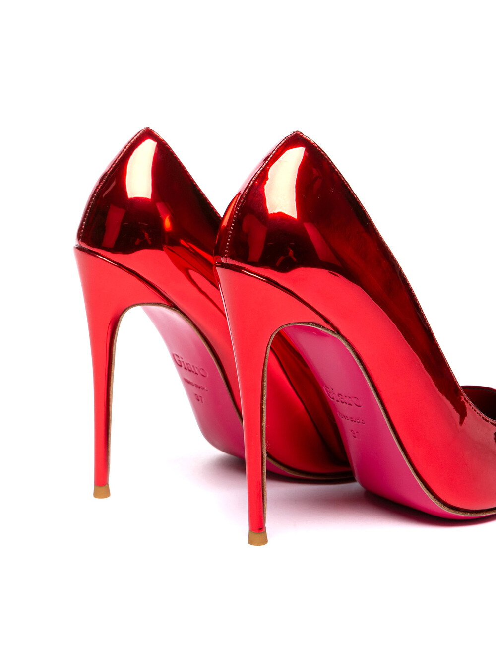 Giaro Giaro TAYA RED METALLIC PUMPS