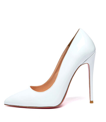 Giaro Giaro TAYA WIT GLANZENDE PUMPS