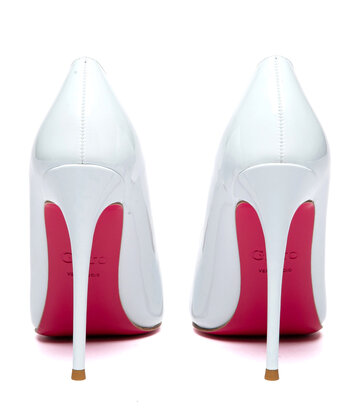 Giaro Giaro TAYA WEISS GLÄNZENDE PUMPS