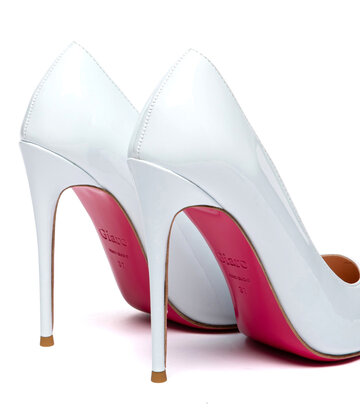 Giaro Giaro TAYA WIT GLANZENDE PUMPS