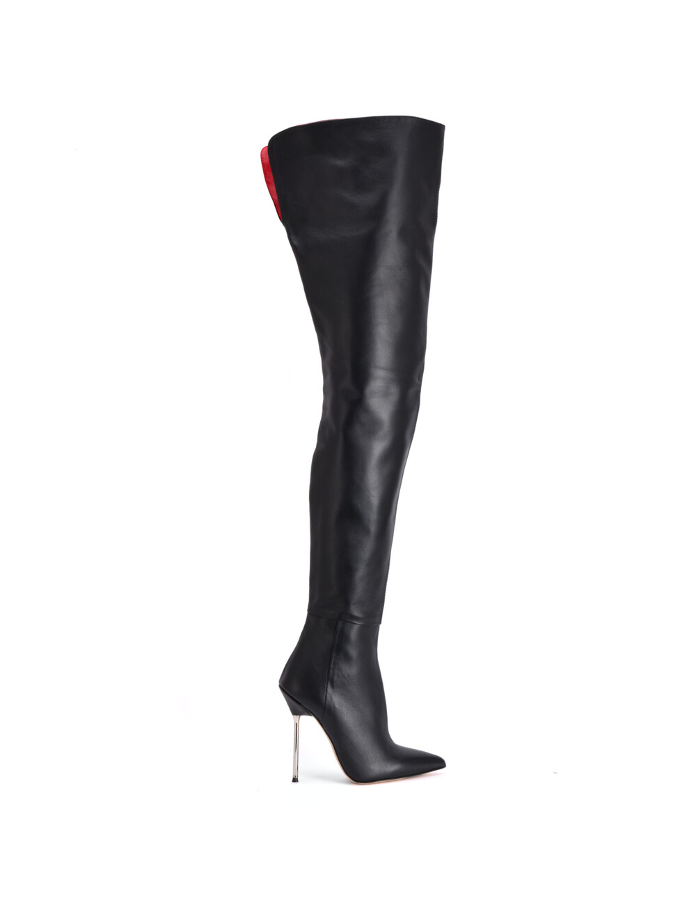 Sanctum Shoes High Italian crotch boots JULIETTE with stiletto heels in genuine Nappa leather