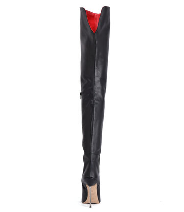 Sanctum Shoes Hoge Italiaanse lieslaarzen JULIETTE met stilettohakken van echt nappaleer