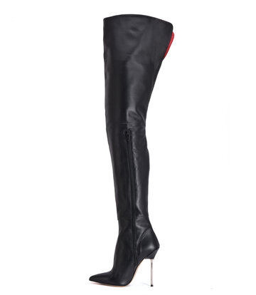 Sanctum Shoes Hoge Italiaanse lieslaarzen JULIETTE met stilettohakken van echt nappaleer