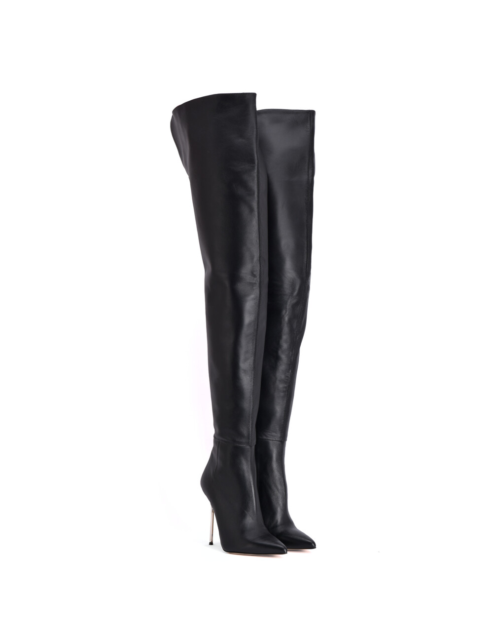 Sanctum Shoes Hoge Italiaanse lieslaarzen JULIETTE met stilettohakken van echt nappaleer