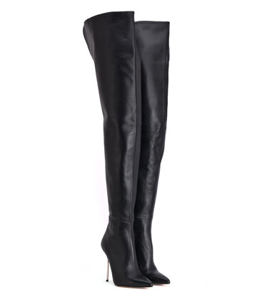 Sanctum Shoes High Italian crotch boots JULIETTE with stiletto heels in genuine Nappa leather