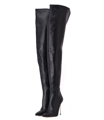 Sanctum High Italian crotch boots JULIETTE with stiletto heels in genuine Nappa leather