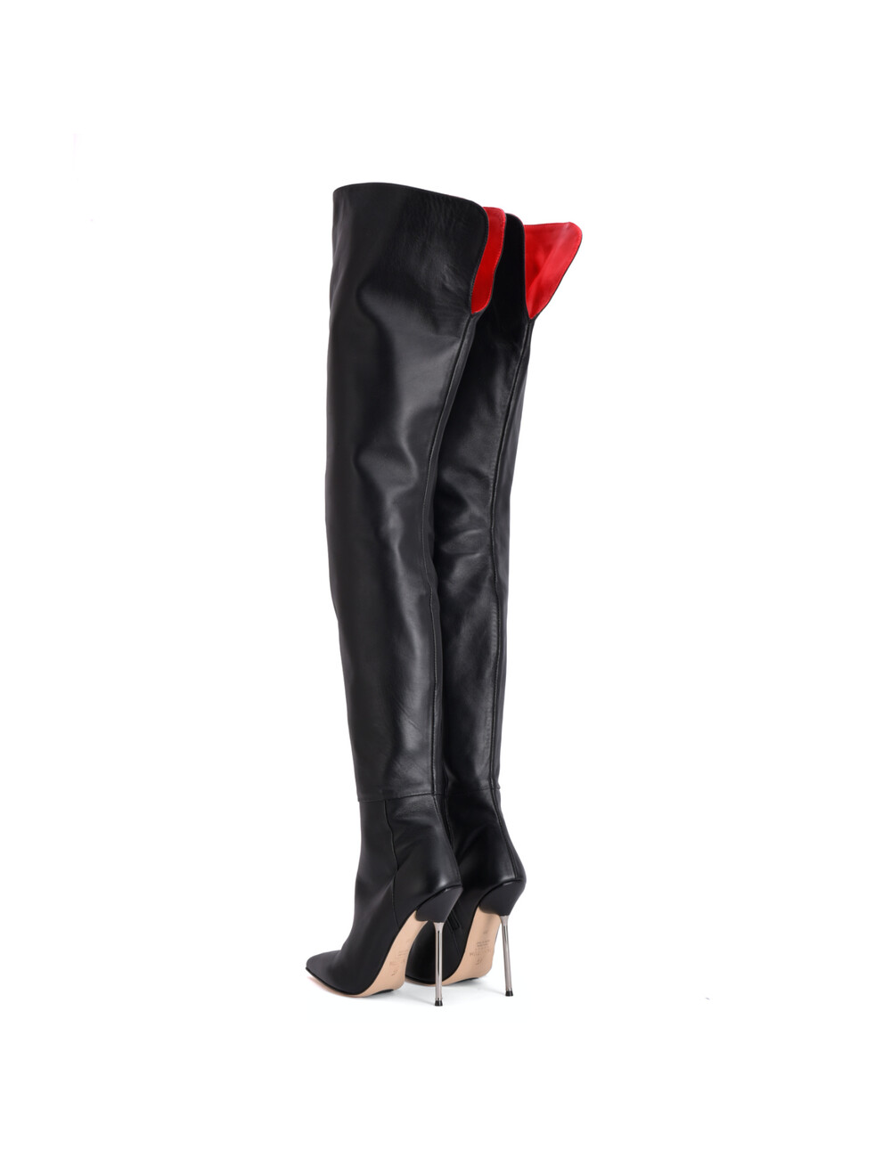 Sanctum Shoes Hoge Italiaanse lieslaarzen JULIETTE met stilettohakken van echt nappaleer