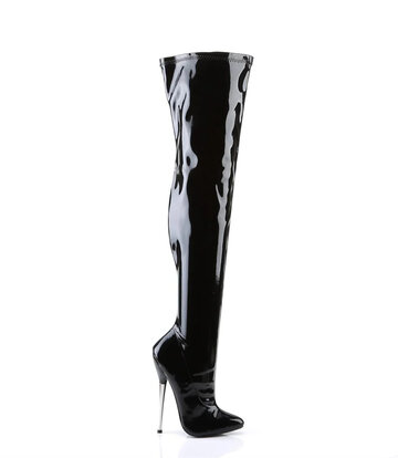 Pleaser Shoes Pleaser Shoes DEVIOUS DAGGER-3000 BLACK SHINY