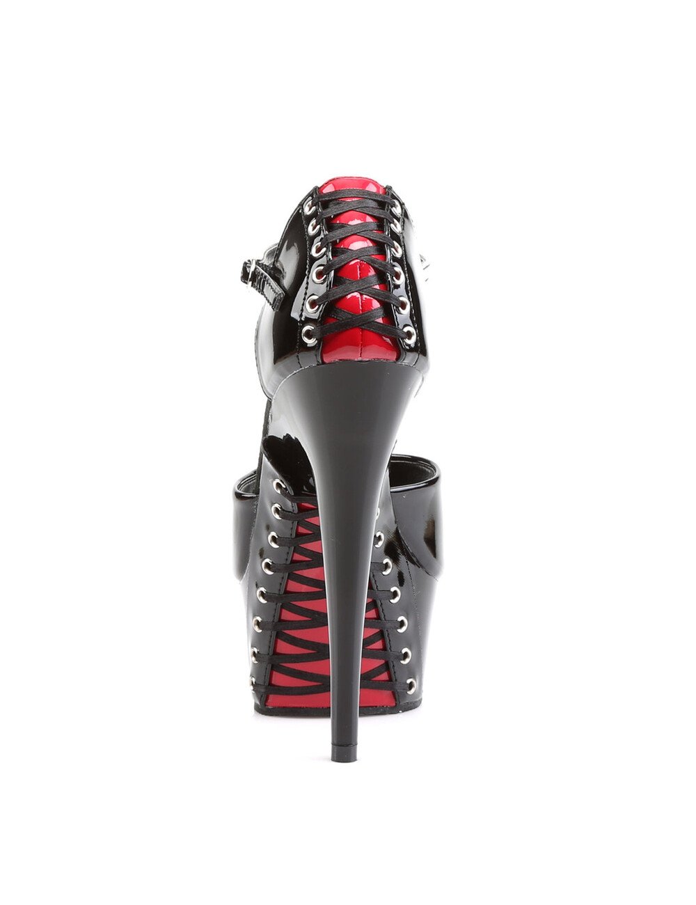 Pleaser Shoes Pleaser Shoes DEVIOUS DELIGHT-660FH BLACK SHINY