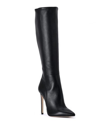Sanctum Shoes High Italian knee boots VESTA with stiletto heels in real leather