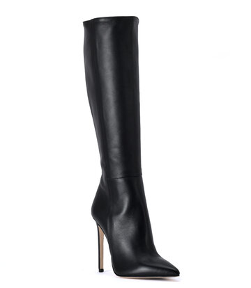 Sanctum Shoes Hoge Italiaanse knielaarzen VESTA met naaldhakken in echt leer