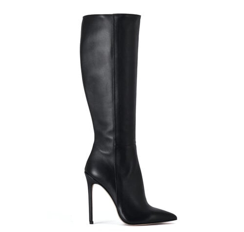 Sanctum Shoes VESTA KNEE BOOTS BLACK NAPPA