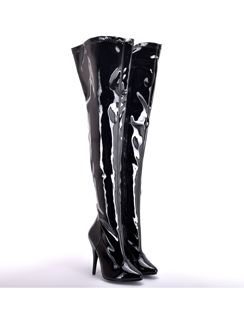 Pleaser Shoes Pleaser Shoes DEVIOUS SEDUCE-3000 SCHWARZ GLANZEND