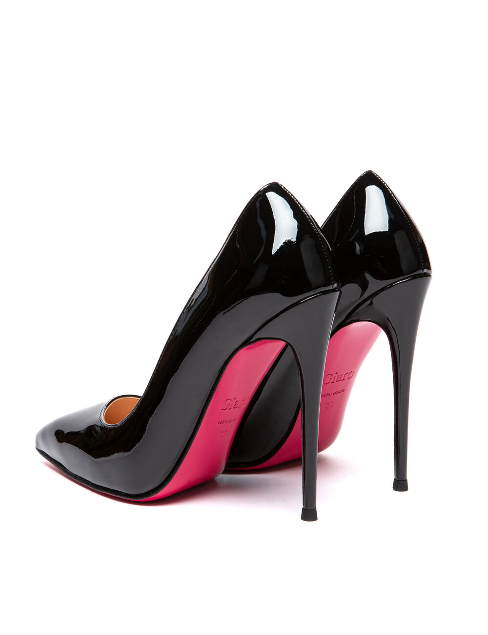 Giaro Giaro TAYA BLACK SHINY PUMPS