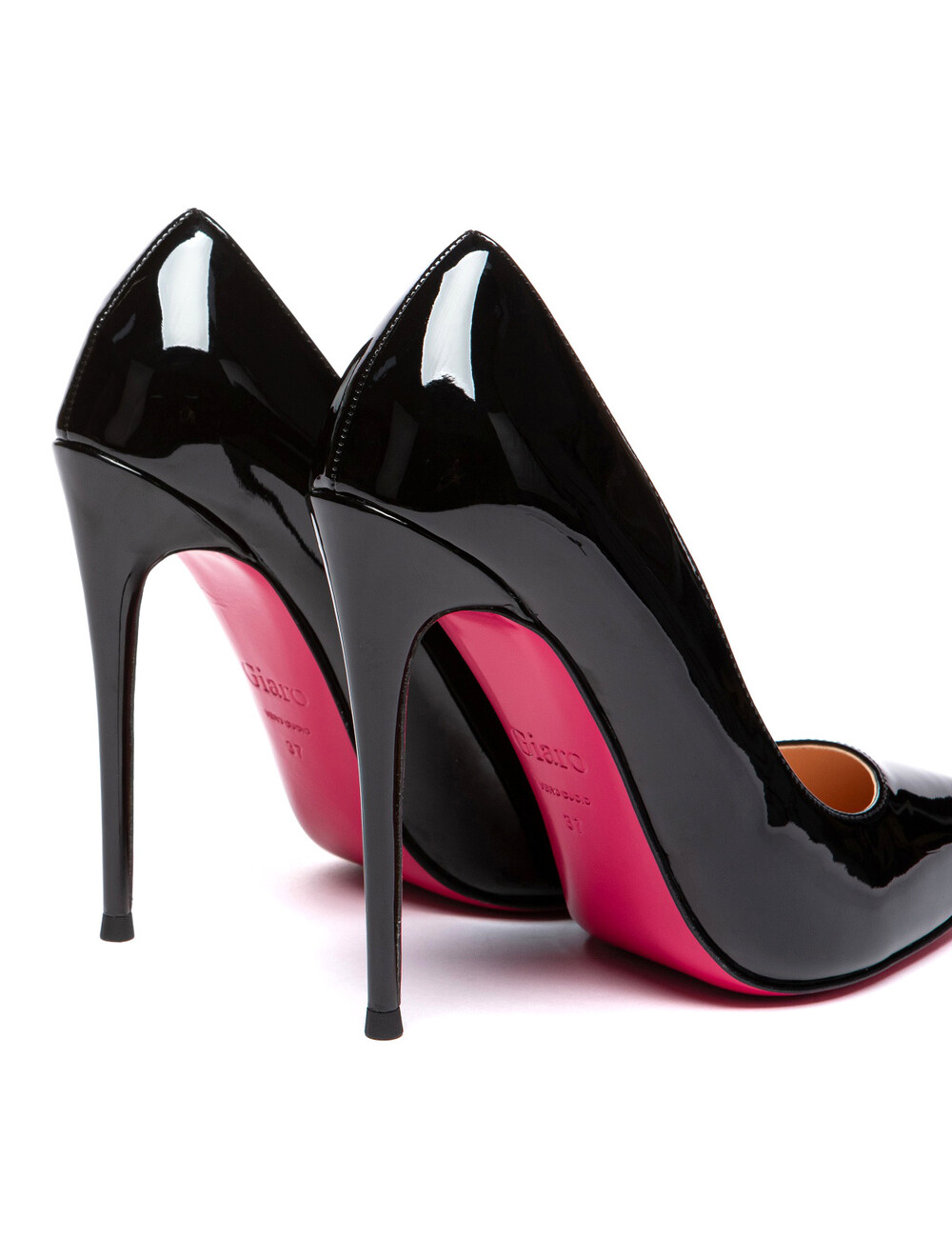 Giaro Giaro TAYA BLACK SHINY PUMPS