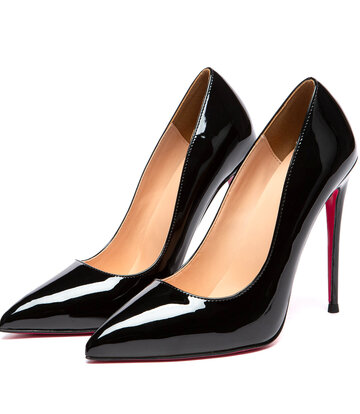 Giaro Giaro TAYA BLACK SHINY PUMPS