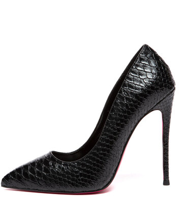 Giaro Giaro TAYA BLACK SNAKE PUMPS