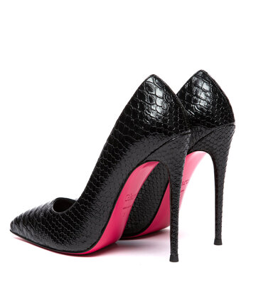 Giaro Giaro TAYA BLACK SNAKE PUMPS