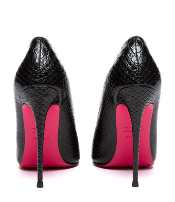 Giaro Giaro TAYA BLACK SNAKE PUMPS