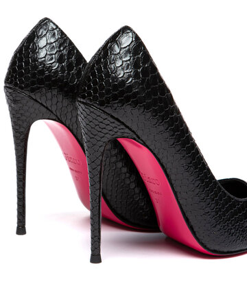 Giaro Giaro TAYA BLACK SNAKE PUMPS