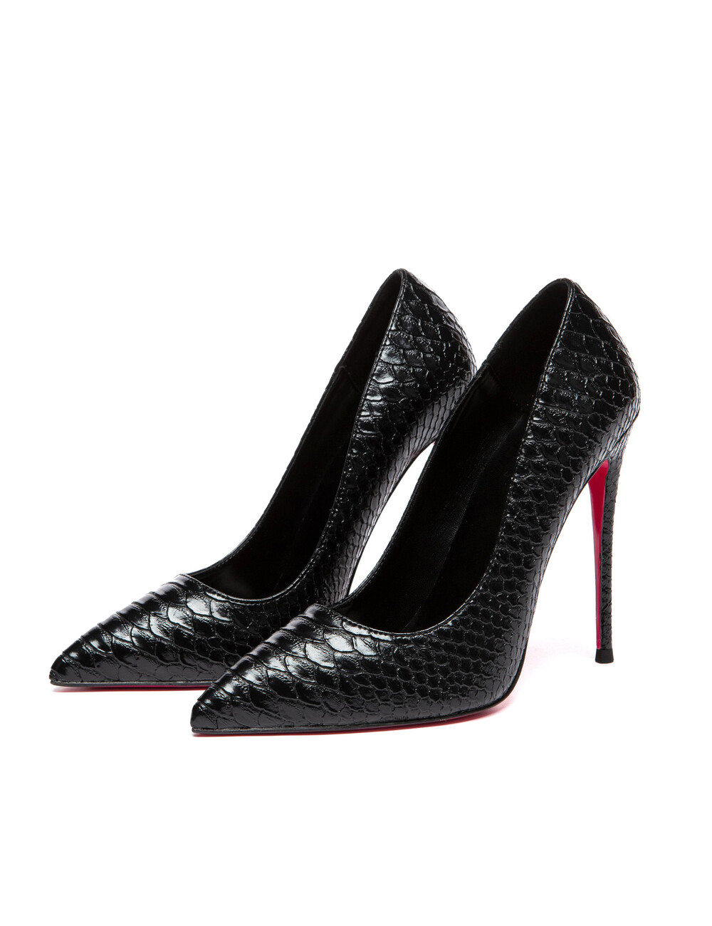 Giaro Giaro TAYA BLACK SNAKE PUMPS