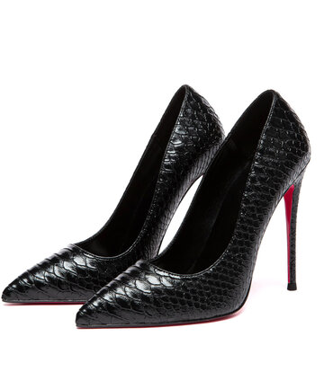 Giaro Giaro TAYA BLACK SNAKE PUMPS
