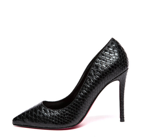 Giaro TAYA-10  ZWART SLANG PUMPS