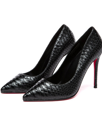 Giaro Giaro TAYA-10 BLACK SNAKE PUMPS