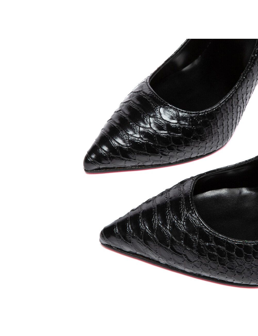 Giaro Giaro TAYA-10 BLACK SNAKE PUMPS