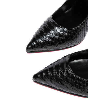 Giaro Giaro TAYA-10 BLACK SNAKE PUMPS