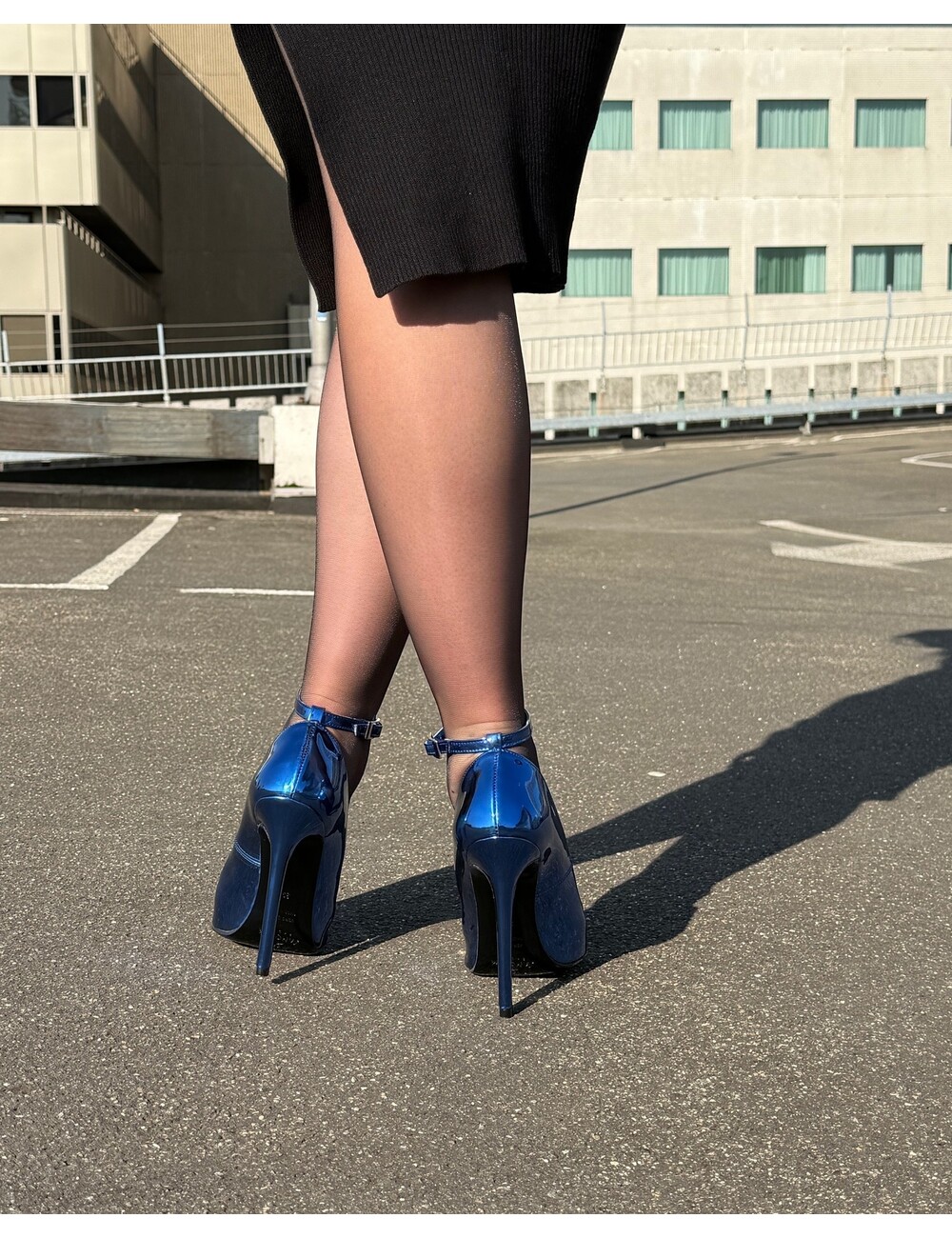 Sanctum Shoes Sanctum - Anne Blue Pumps with 12cm stiletto heels