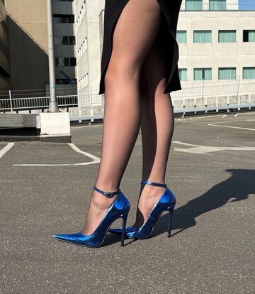 Sanctum Shoes Sanctum - Anne Blue Pumps mit 12 cm hohen Stilettoabsätzen
