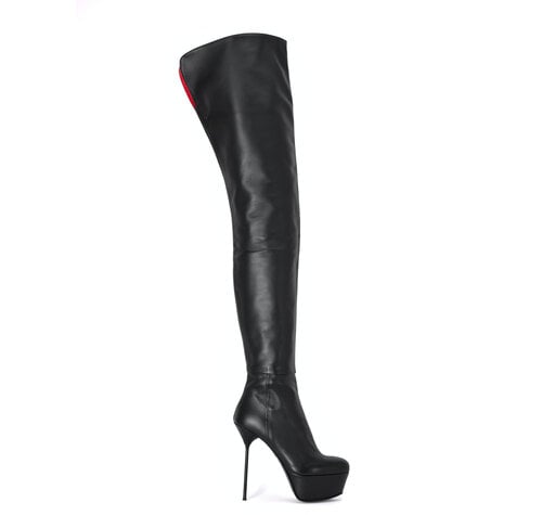 Sanctum Shoes ISABELLA SCHRITTSTIEFEL SCHWARZ NAPPA